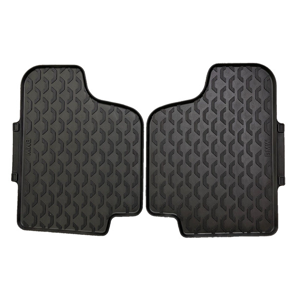 Lot of 2 BMW Rubber Floor Mats - OEM 51 47 0 422 271 - Picture 1 of 6